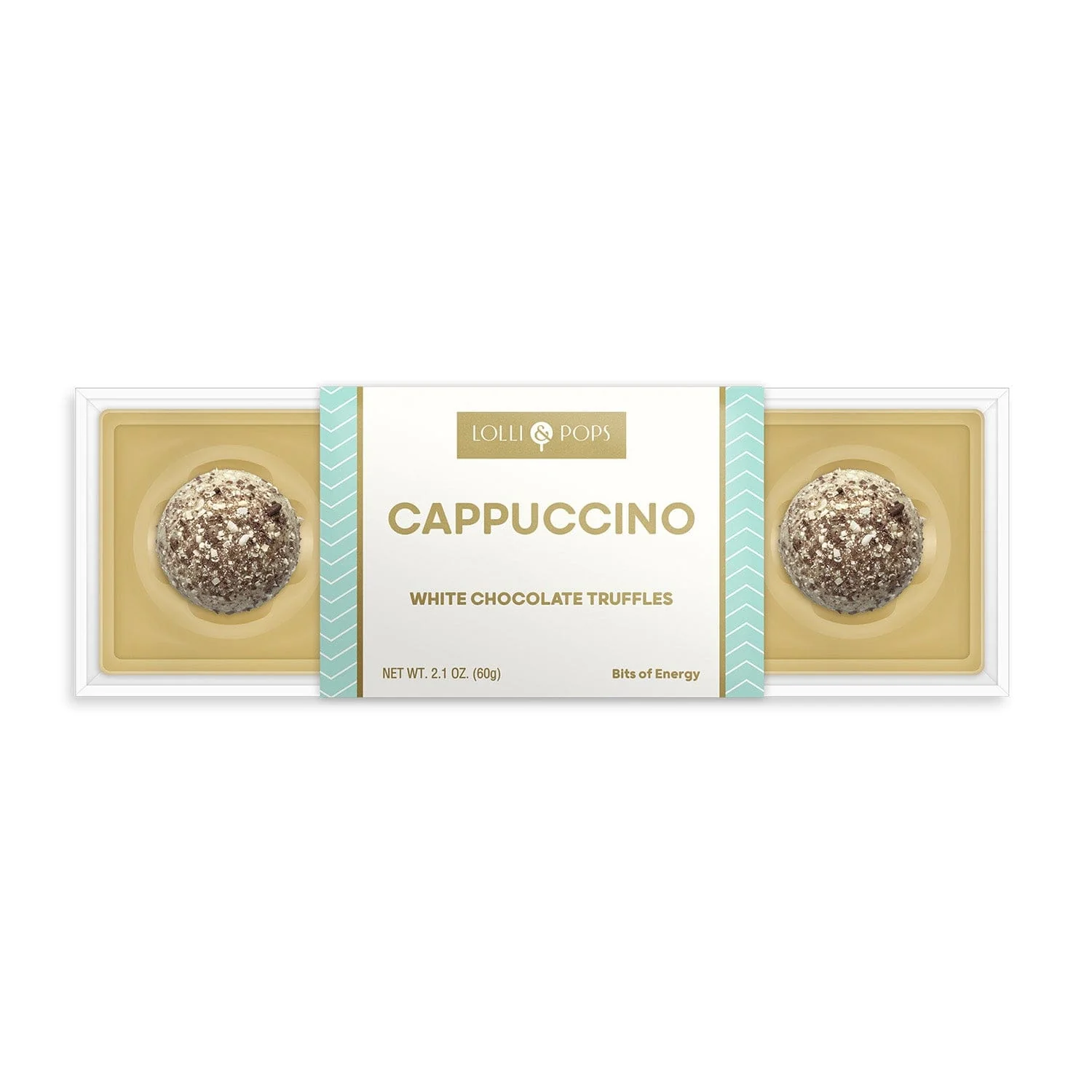 4 Pc Cappuccino White Chocolate Truffles