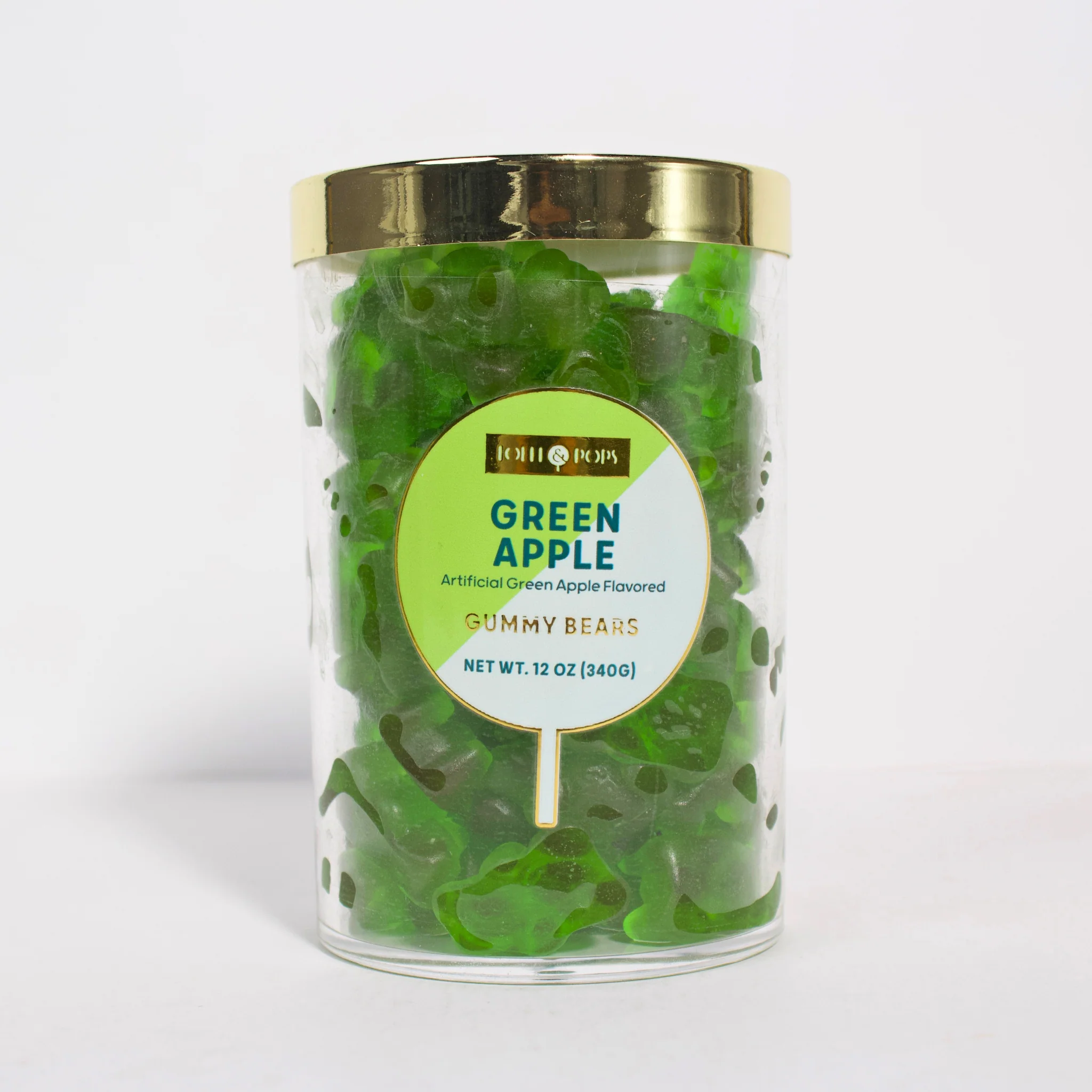 Green Apple Medium Gummy Tube