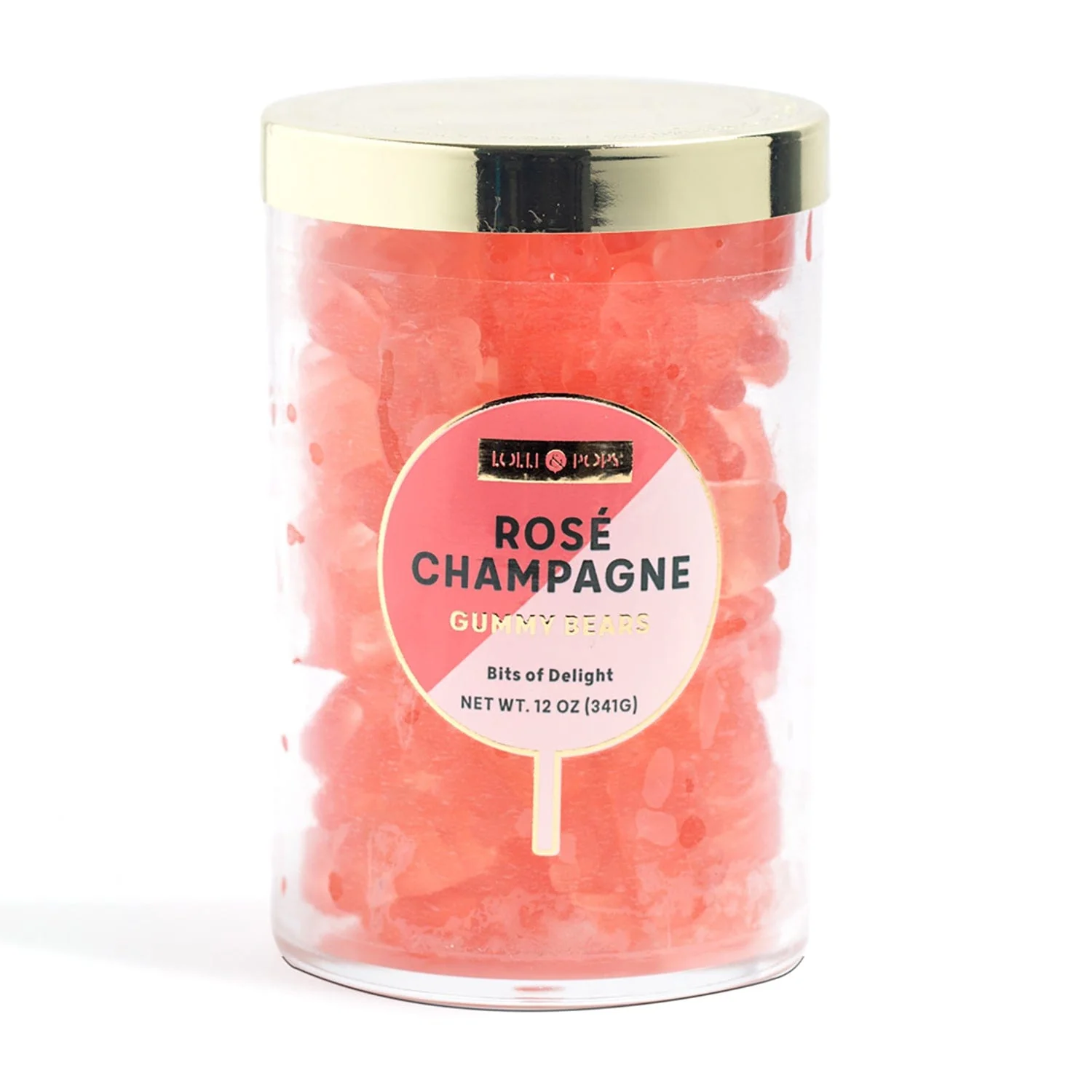 Medium Rosé Champagne Gummy Tube