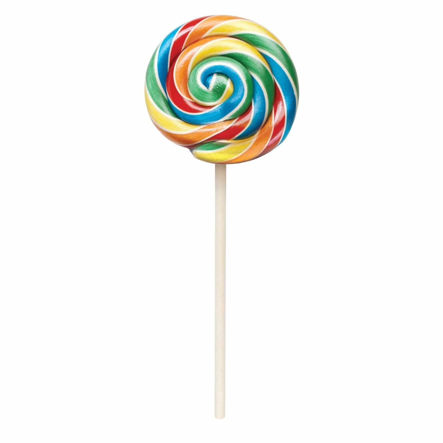 Rainbow Blast Lollipop