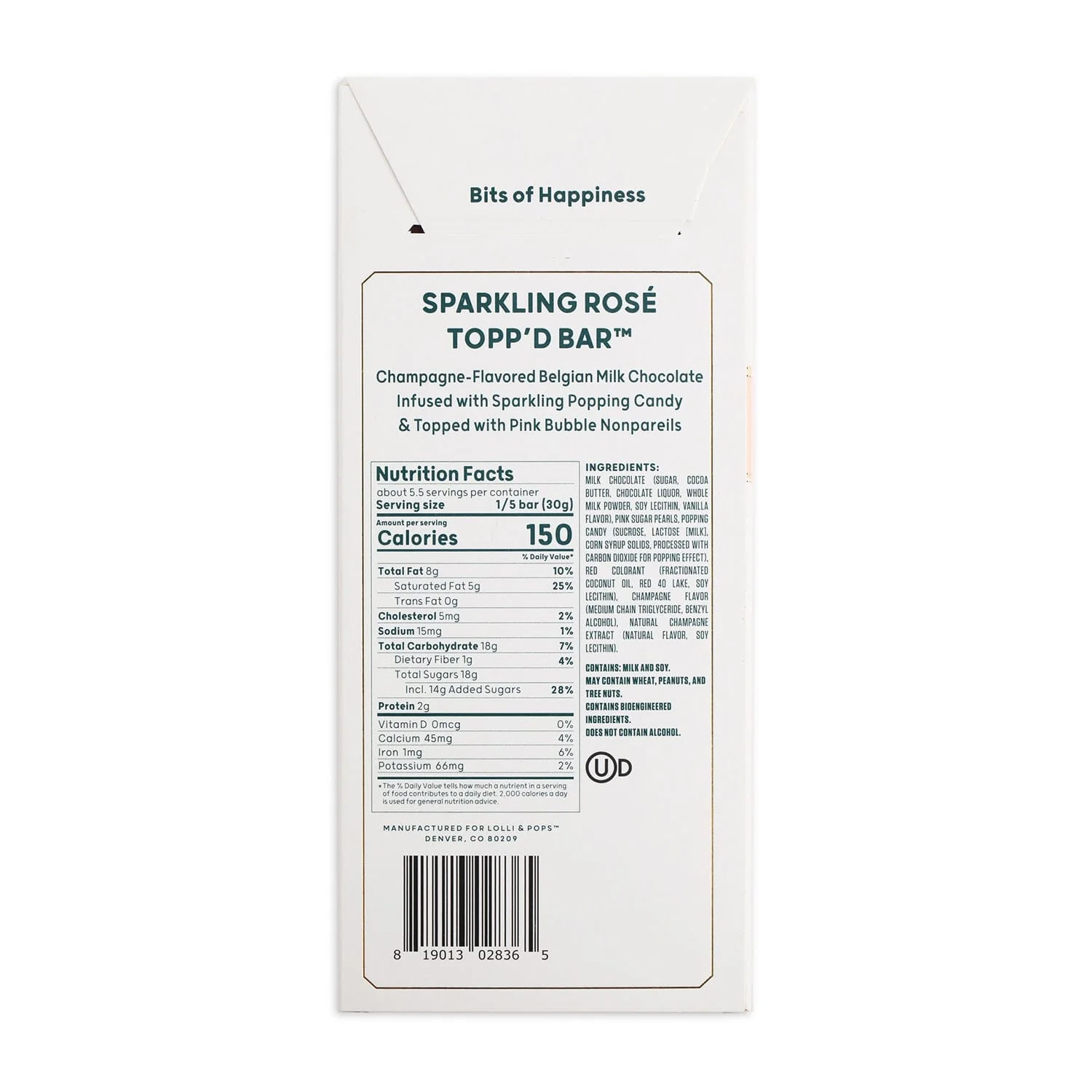 Sparkling Rose Topp'd Bar - Image 3